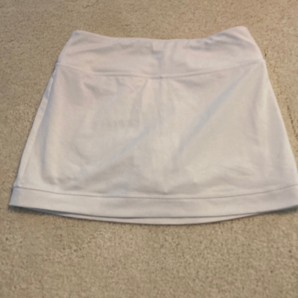 Girls white skort